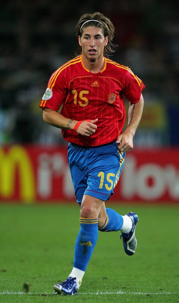 世界杯FIFA体育新闻：塞尔吉奥·拉莫斯代表西班牙队参加2006年德国世界杯