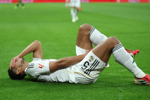 世界杯FIFA体育新闻：裘德·贝林厄姆将缺席这场比赛。/ Thomas COEX/AFP/Getty Images