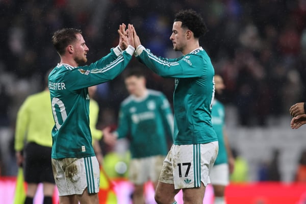 世界杯FIFA体育新闻：对利物浦来说是个好消息。/ Michael Driver/MI News/NurPhoto/Getty Images