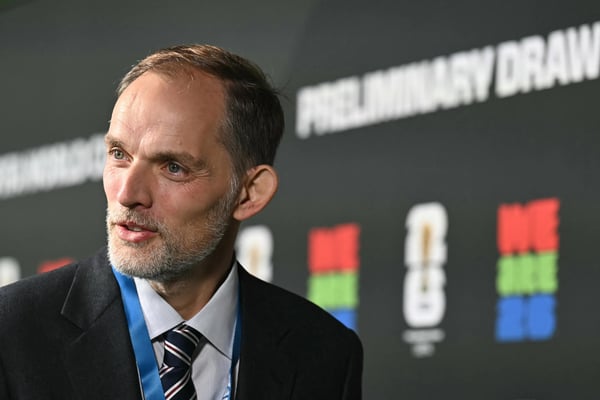 世界杯FIFA体育新闻：2026年世界杯 > 托马斯·图赫尔出席欧足联预选赛抽签仪式 (131224)