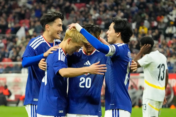 世界杯FIFA体育新闻：日本对加纳 - 国际友谊赛