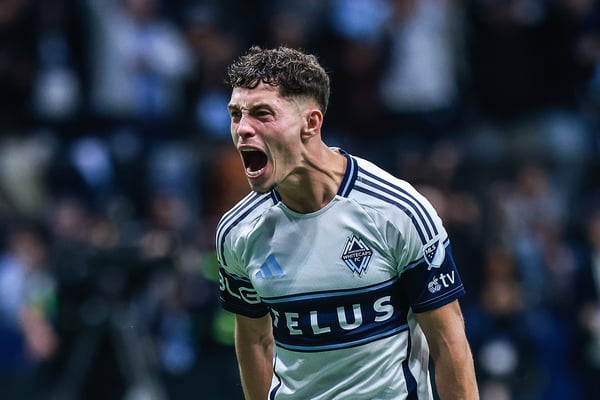 世界杯FIFA体育新闻:塞巴斯蒂安·贝尔哈特对2025年的温哥华白浪队至关重要。/ Jeff Vinnick/Getty Images