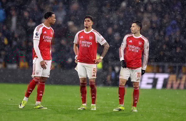 世界杯FIFA体育新闻:阿森纳寻求立即回应。/ Catherine Ivill/AMA/Getty Images