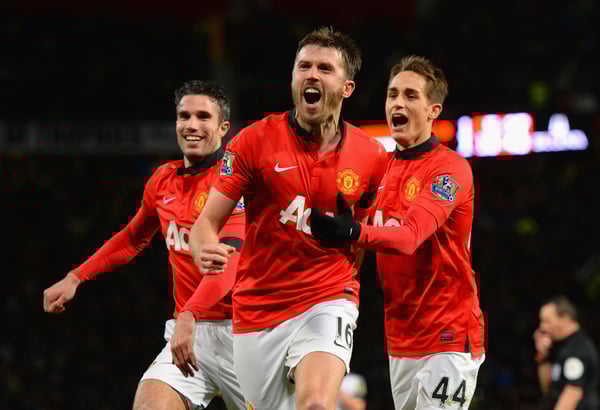 世界杯FIFA体育新闻：迈克尔·卡里克是沉着冷静的化身。/ Getty/迈克尔·里根