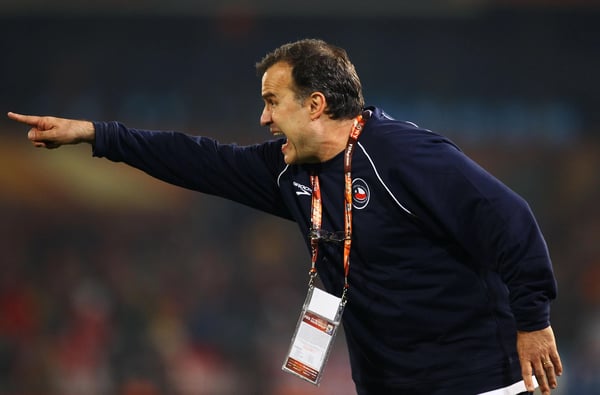 世界杯FIFA体育新闻：贝尔萨在智利对阵西班牙的比赛中