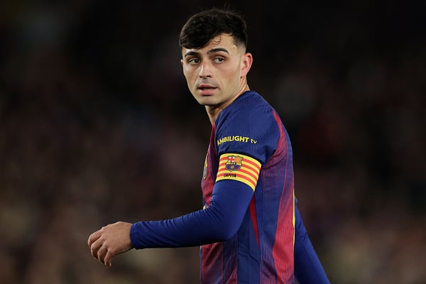 世界杯FIFA体育新闻:佩德里已恢复训练。/ Rico Brouwer/Soccrates/Getty Images