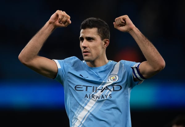 世界杯FIFA体育新闻:罗德里与西甲联赛传出了绯闻。/ Visionhaus/Getty Images