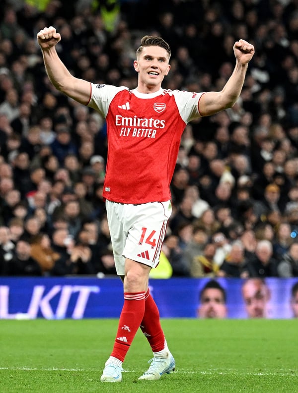 世界杯FIFA体育新闻:维克托·吉奥克雷斯度过了一个令人印象深刻的周末。/斯图尔特·麦克法兰/阿森纳足球俱乐部/盖蒂图片社