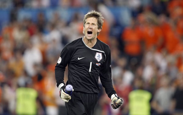 世界杯FIFA体育新闻:埃德温·范德萨是荷兰历史上最伟大的门将。/IMAGO/新华社