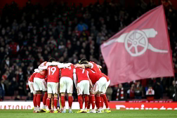 世界杯FIFA体育新闻:阿森纳在运动战中再次表现平平。/ Stuart MacFarlane/阿森纳足球俱乐部/Getty Images