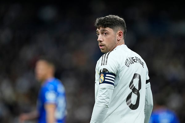 世界杯FIFA体育新闻：皇家马德里争夺西甲冠军的希望可能在周五彻底破灭。/ Oscar J. Barroso/Europa Press/Getty Images