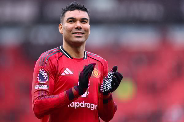 世界杯FIFA体育新闻：卡塞米罗的缺席将在下赛季产生影响。/ Robbie Jay Barratt/AMA/Getty Images