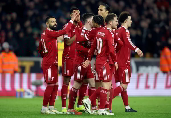 世界杯FIFA体育新闻：利物浦的胜利实至名归。/ Nigel French/Sportsphoto/Allstar/Getty Images