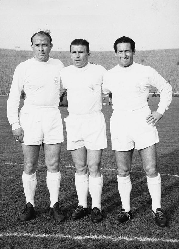 世界杯FIFA体育新闻：迪斯蒂法诺、普斯卡什和亨托是马德里的偶像。 / IMAGO/Schirner Sportfoto