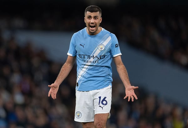 世界杯FIFA体育新闻：在北伦敦经历了一个难熬的夜晚后，罗德里并没有保持沉默。/ Visionhaus/Getty Images