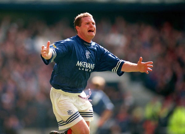 世界杯FIFA体育新闻：保罗·加斯科因是游骑兵队的传奇人物。/ IMAGO/Colorsport