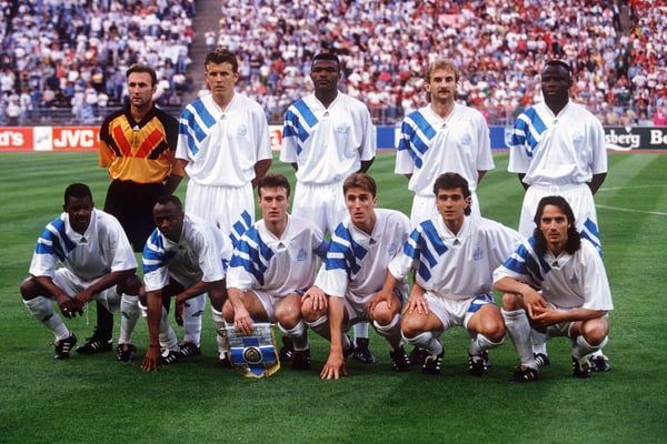 世界杯FIFA体育新闻：马赛赢得了首届欧冠联赛冠军。/ Sven Simon/IMAGO