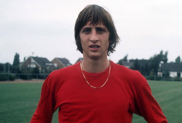 世界杯FIFA体育新闻：约翰·克鲁伊夫不仅是阿贾克斯的传奇人物，更是足球界的传奇人物。/ IMAGO/Horstmüller