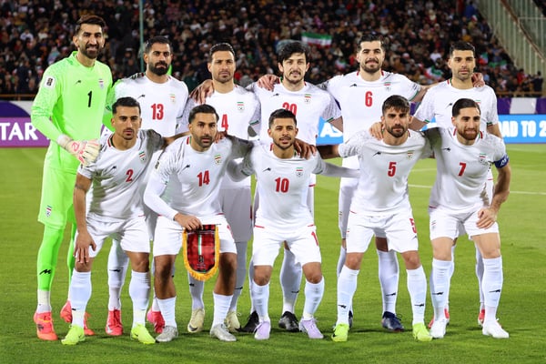 世界杯FIFA体育新闻:伊朗是最早一批获得2026年世界杯参赛资格的球队之一。/ 法新社/盖蒂图片社