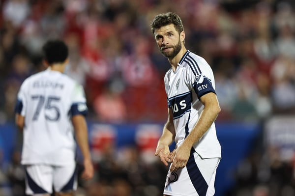 世界杯FIFA体育新闻：托马斯·穆勒目前效力于温哥华白浪队。/ Omar Vega/Getty Images