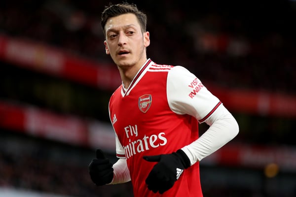 世界杯FIFA体育新闻：梅苏特·厄齐尔。/ Marc Atkins/Getty Images