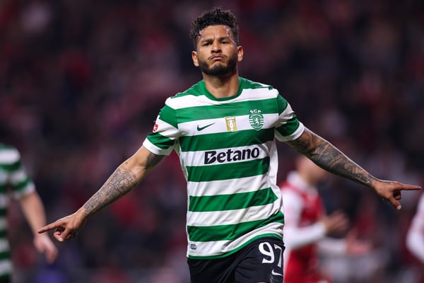 世界杯FIFA体育新闻：里斯本竞技队也有自己的路易斯·苏亚雷斯。/ Diogo Cardoso/Getty Images