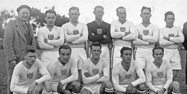 世界杯FIFA体育新闻：美国男足参加了1930年首届世界杯。/ 图片由美国足球协会提供