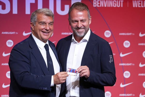 世界杯FIFA体育新闻：琼·拉波尔塔渴望续约。/ Joan Valls/Urbanandsport /NurPhoto/Getty Images