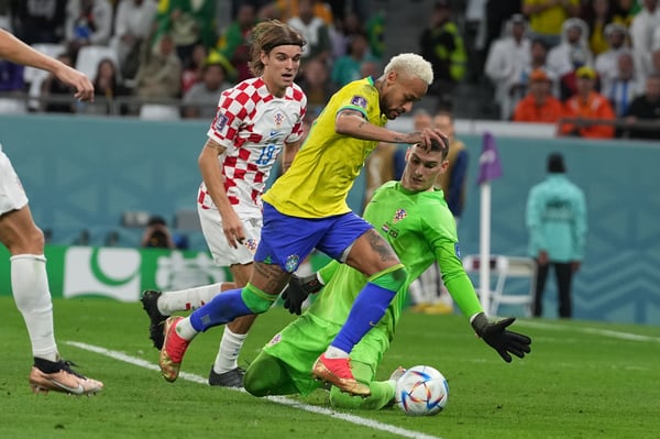 世界杯FIFA体育新闻：内马尔曾参加过三届国际足联世界杯 / 崔楠/中国新闻社/VCG via Getty Images