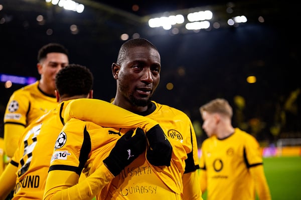 世界杯FIFA体育新闻：塞尔胡·吉拉西 (Serhou Guirassy) 得分不断。 / Rene Nijhuis/MB Media/Getty Images