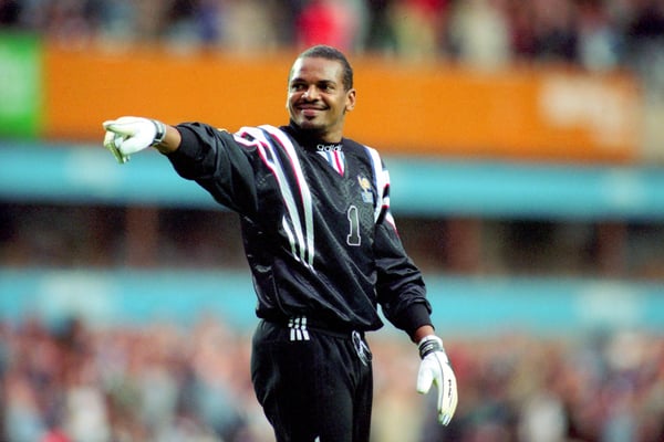 世界杯FIFA体育新闻：贝尔纳·拉马是1998年法国排名第一的选手。/IMAGO/WEREK