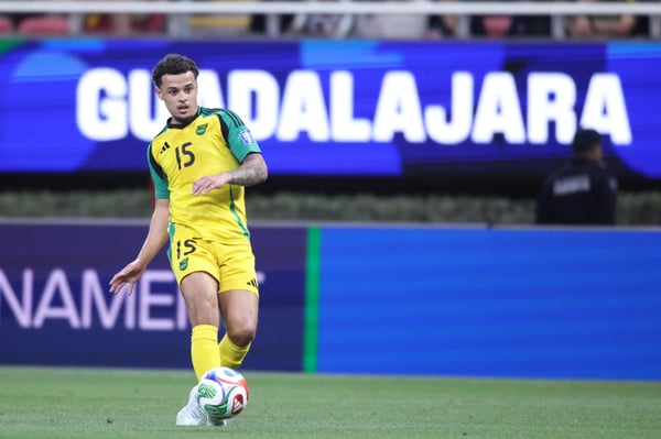 世界杯FIFA体育新闻:乔尔·拉蒂博迪埃 牙买加对阵新喀里多尼亚