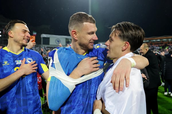 世界杯FIFA体育新闻：埃丁·哲科 波斯尼亚