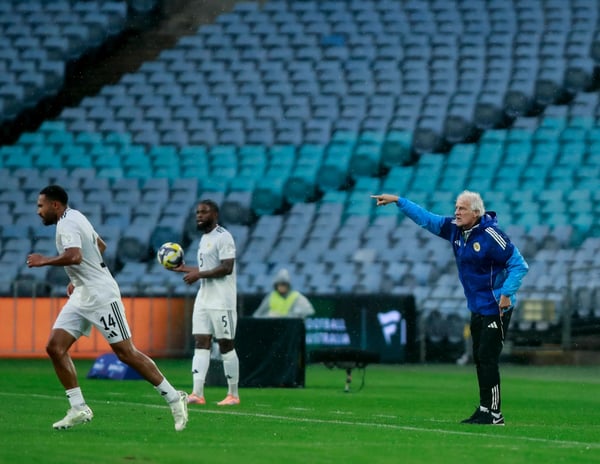 世界杯FIFA体育新闻：（SP）澳大利亚-悉尼-足球-FIFA系列国际友谊赛-中国对库尔