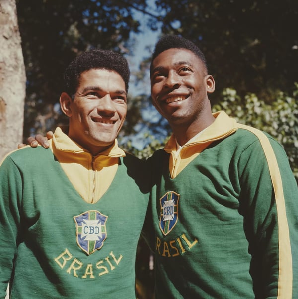 世界杯FIFA体育新闻：加林查和贝利在1962年智利世界杯之前