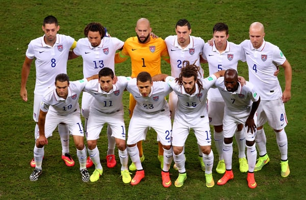 世界杯FIFA体育新闻：美国队在2014年巴西世界杯G组小组赛中于玛瑙斯亚马逊竞技场迎战葡萄牙队前列队
