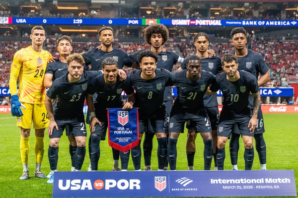 世界杯FIFA体育新闻：美国队对阵葡萄牙队的首发阵容（2025年3月）