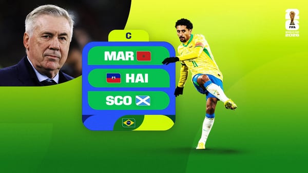 世界杯FIFA体育新闻:2026年FIFA世界杯巴西队简介图 16x9。
