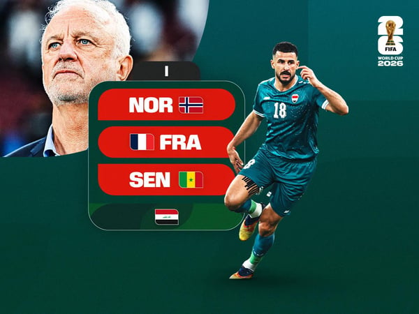 世界杯FIFA体育新闻：2026年FIFA世界杯伊拉克队简介图 4x3。