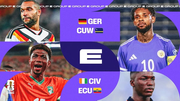 世界杯FIFA体育新闻：E组 16x9
