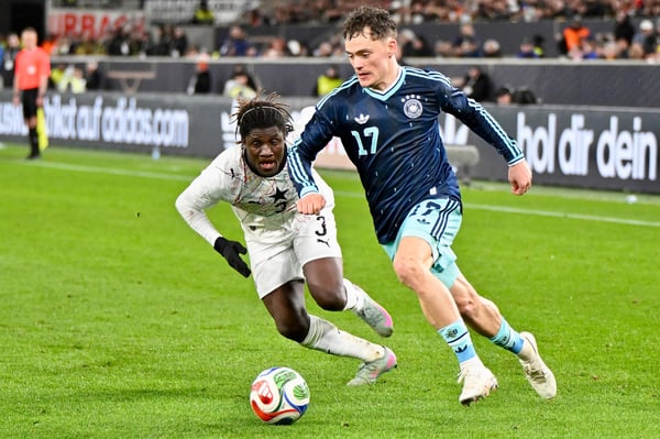 世界杯FIFA体育新闻:加纳的卡莱布·伊伦基和德国的弗洛里安·维尔茨,2026年3月