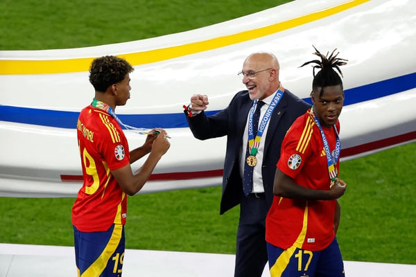 世界杯FIFA体育新闻：拉明·亚马尔、路易斯·德拉富恩特和尼科·威廉姆斯