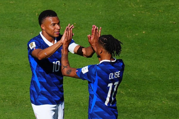 世界杯FIFA体育新闻:法国对阵塞内加尔,2026年国际足联世界杯,第一组,足球,纽约新泽西体育场,东卢瑟福,新泽西州,美国 - 2026年6月16日