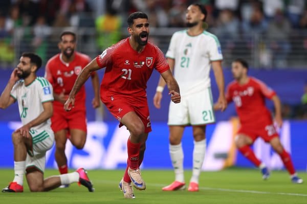 世界杯FIFA体育新闻:约旦对阵阿尔及利亚:J组 - 2026年国际足联世界杯