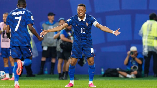 世界杯FIFA体育新闻：姆巴佩对阵伊拉克