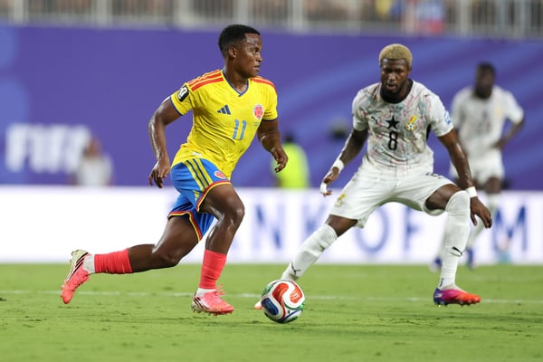 世界杯FIFA体育新闻：哥伦比亚对阵加纳：2026年国际足联世界杯32强赛