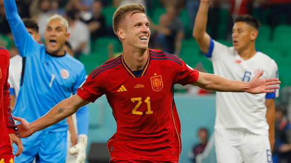 世界杯FIFA体育新闻:2022_OLMO_GOAL_11_ESP_CRC