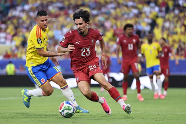 世界杯FIFA体育新闻:哥伦比亚对阵葡萄牙:K组 - 2026年国际足联世界杯