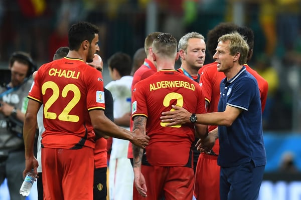 世界杯FIFA体育新闻:克林斯曼美国比利时