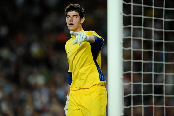 世界杯FIFA体育新闻：蒂博·库尔图瓦 (Thibaut Courtois) 效力于马德里竞技 (2011)